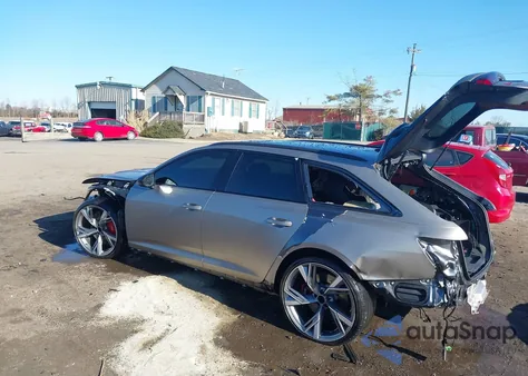 2022 Audi Rs 6 Avant Tfsi Quattro Tiptronic from USA, damaged, VIN WUA1CBF23NN902140